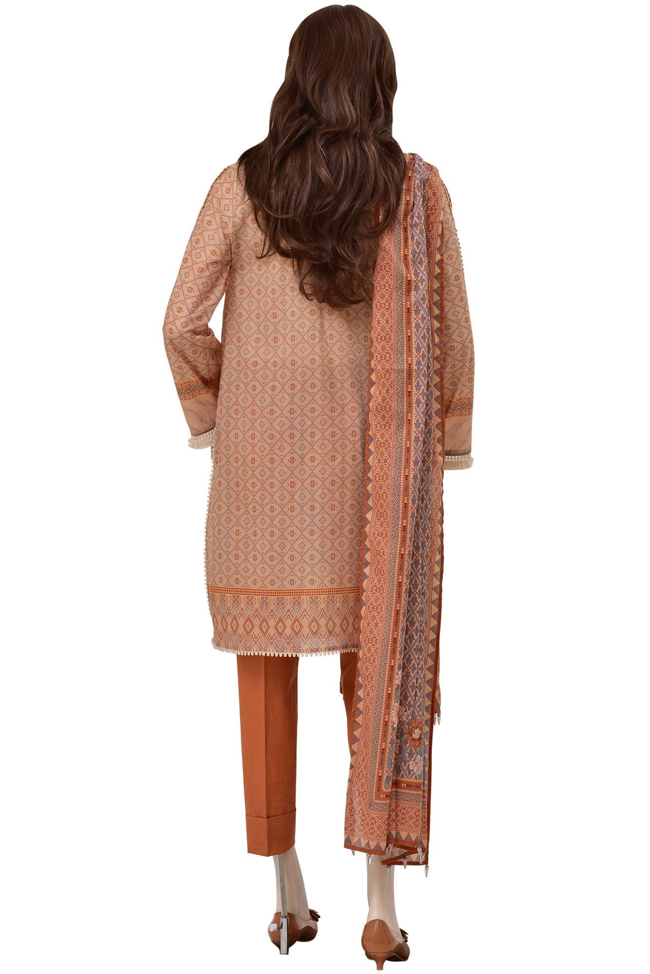 KILIM UP-2019-03D (SHIRT/DUPATTA) - ELAN Staging