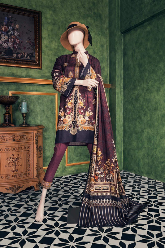 CHIAROSCURO 3C (KHADDAR SHIRT) UM186-3C - Saya