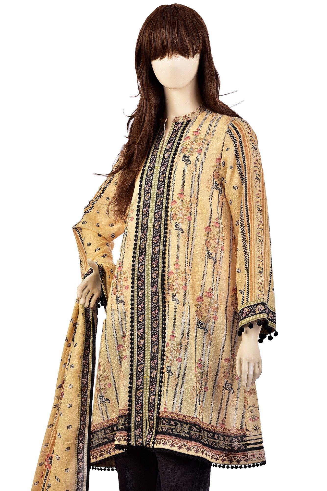 BLOOMING COSMOS UI-1927-9B (SHIRT/DUPATTA) - Saya