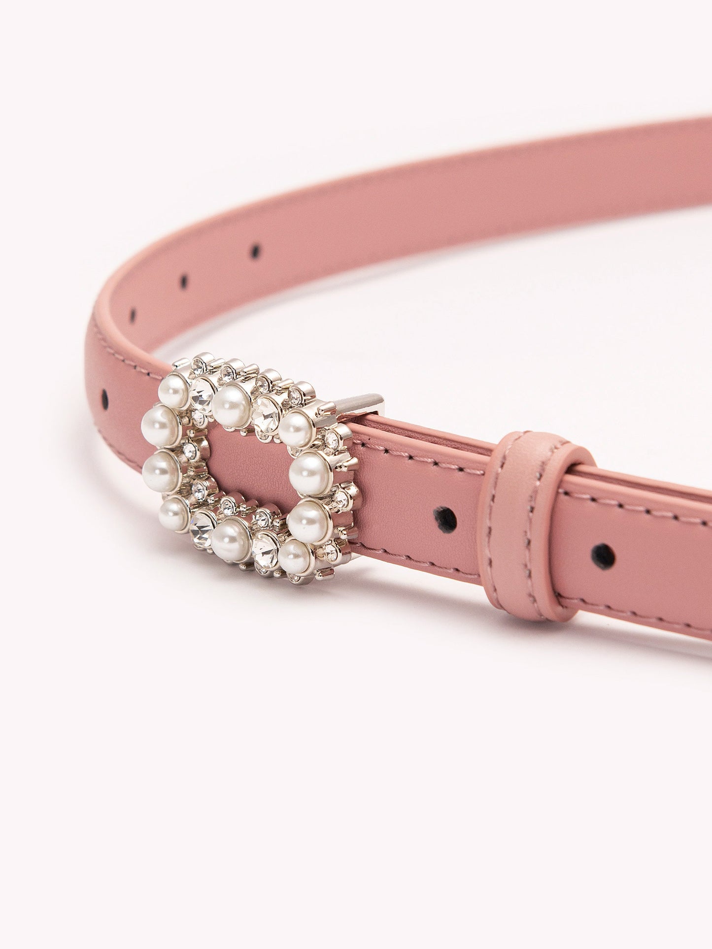 Embellished Buckle Belt