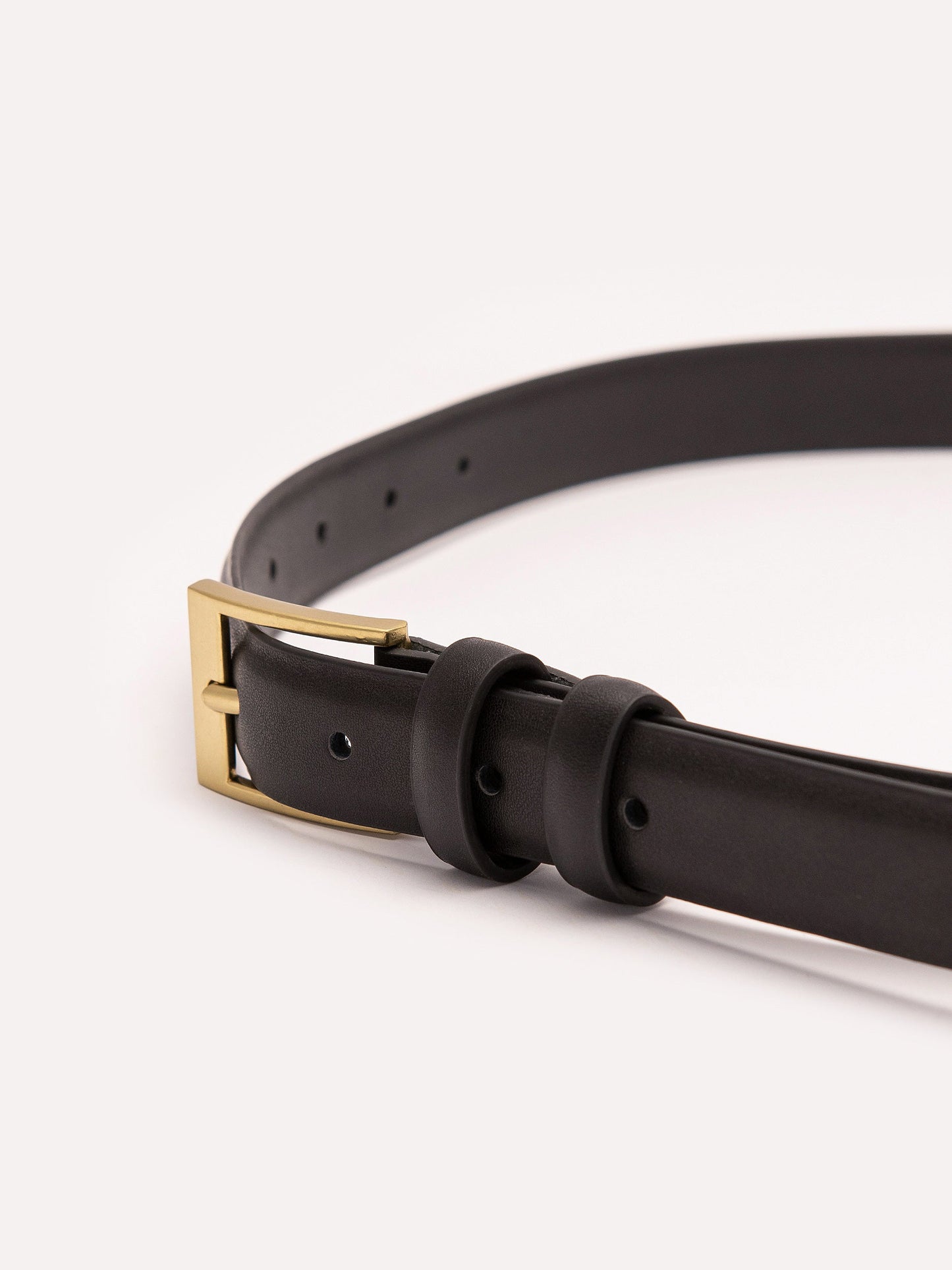 Classic Square-Shaped Buckle Belt