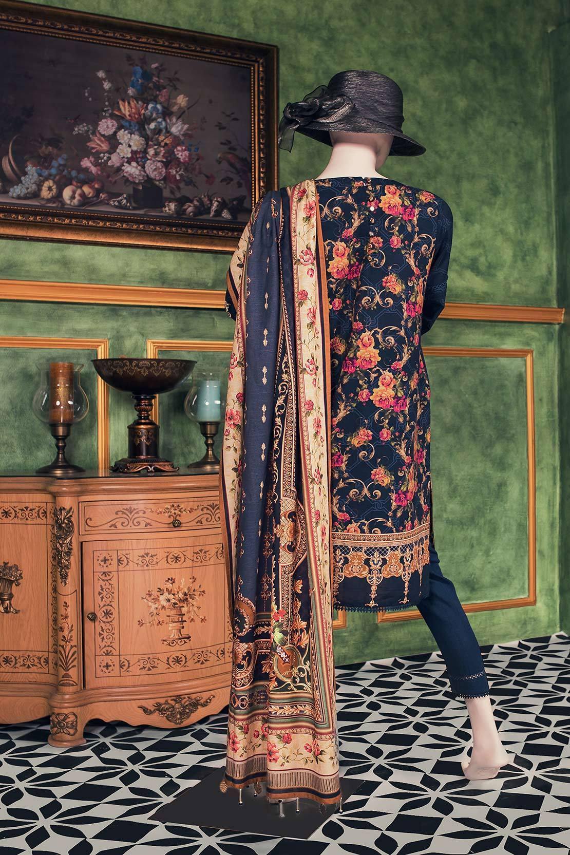 FIORI IINCANTATI 4C (KHADDAR SHIRT) UB186-4C - Saya