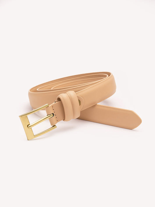 Classic Square-Shaped Buckle Belt