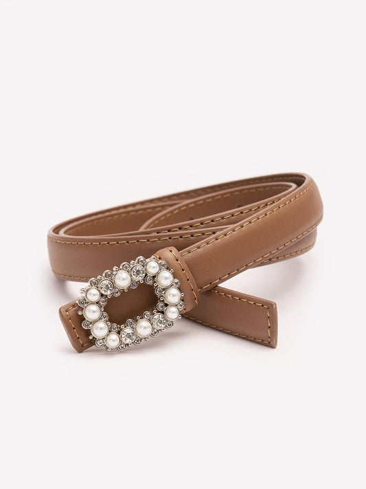 Embellished Buckle Belt
