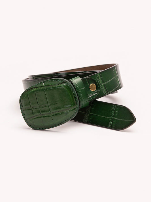 Animal Textured Cowboy Belt