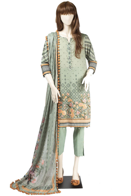 FLOKATI (UG-1915-02C) (SHIRT/DUPATTA) - Saya