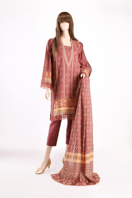 TRICKLED FLORA UP-2016-1A (SHIRT/DUPATTA) - Saya