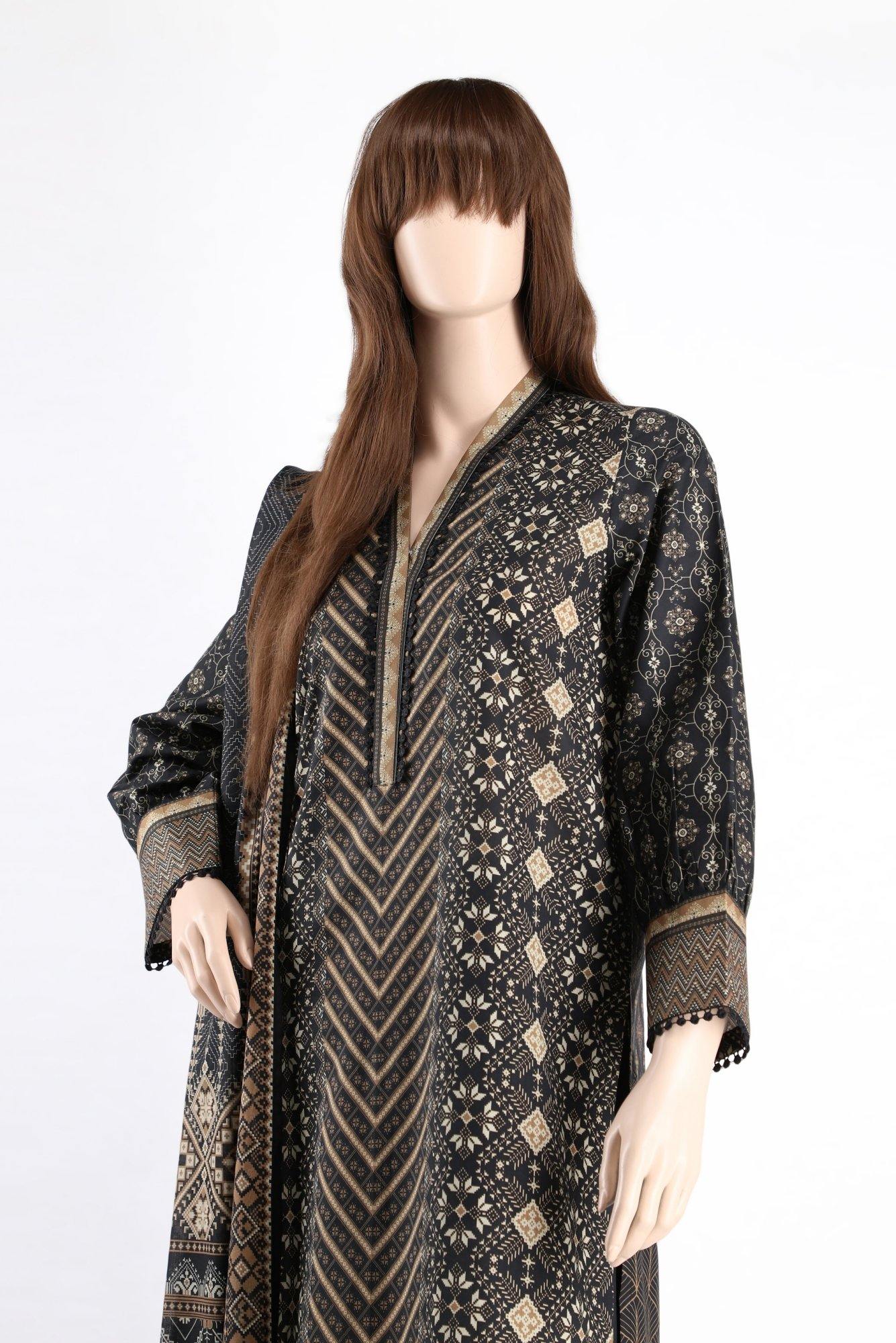 AVYANNA SWIRL UB-2016-10B (SHIRT/DUPATTA) - ELAN Staging