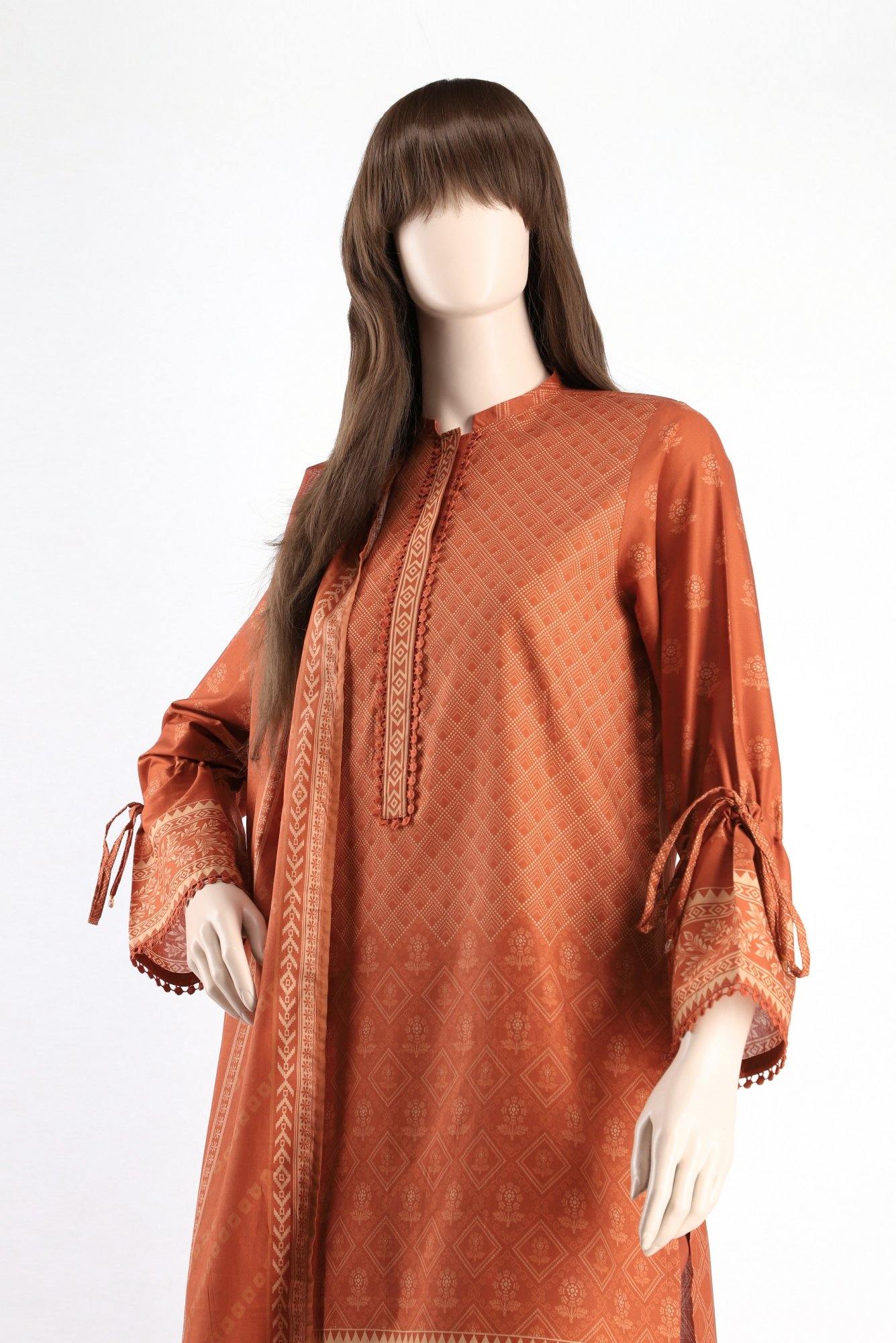 SUBTLE PANSY UO-2016-4A (SHIRT/DUPATTA) - ELAN Staging
