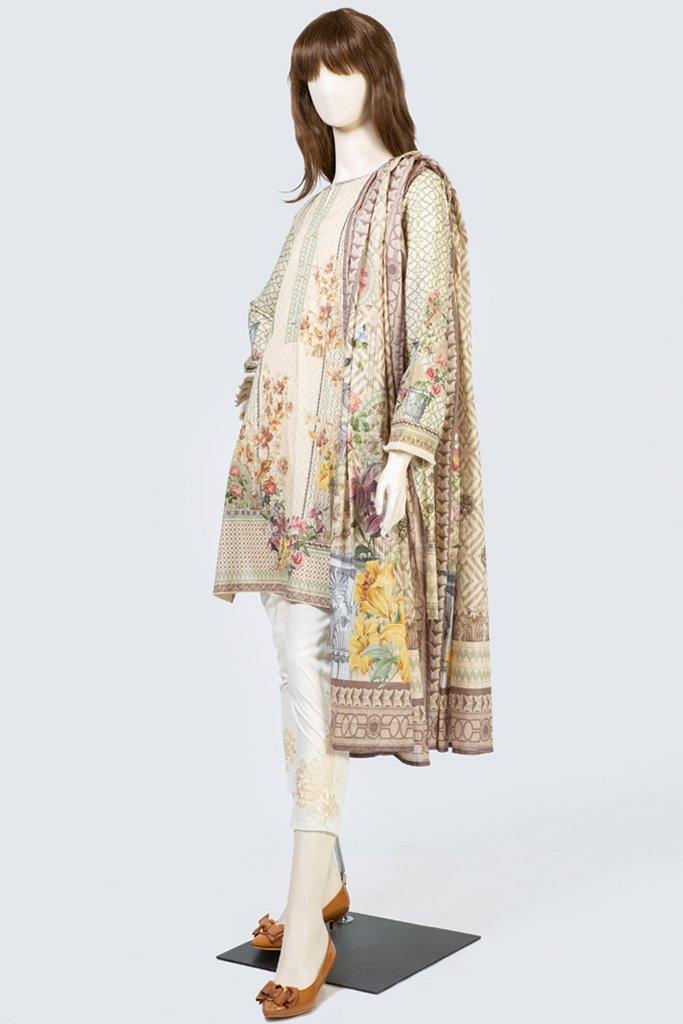 SS19 B-1917-02D (SHIRT/DUPATTA) - Saya
