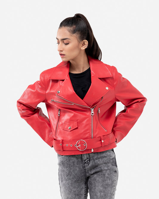 Leather Biker Jacket