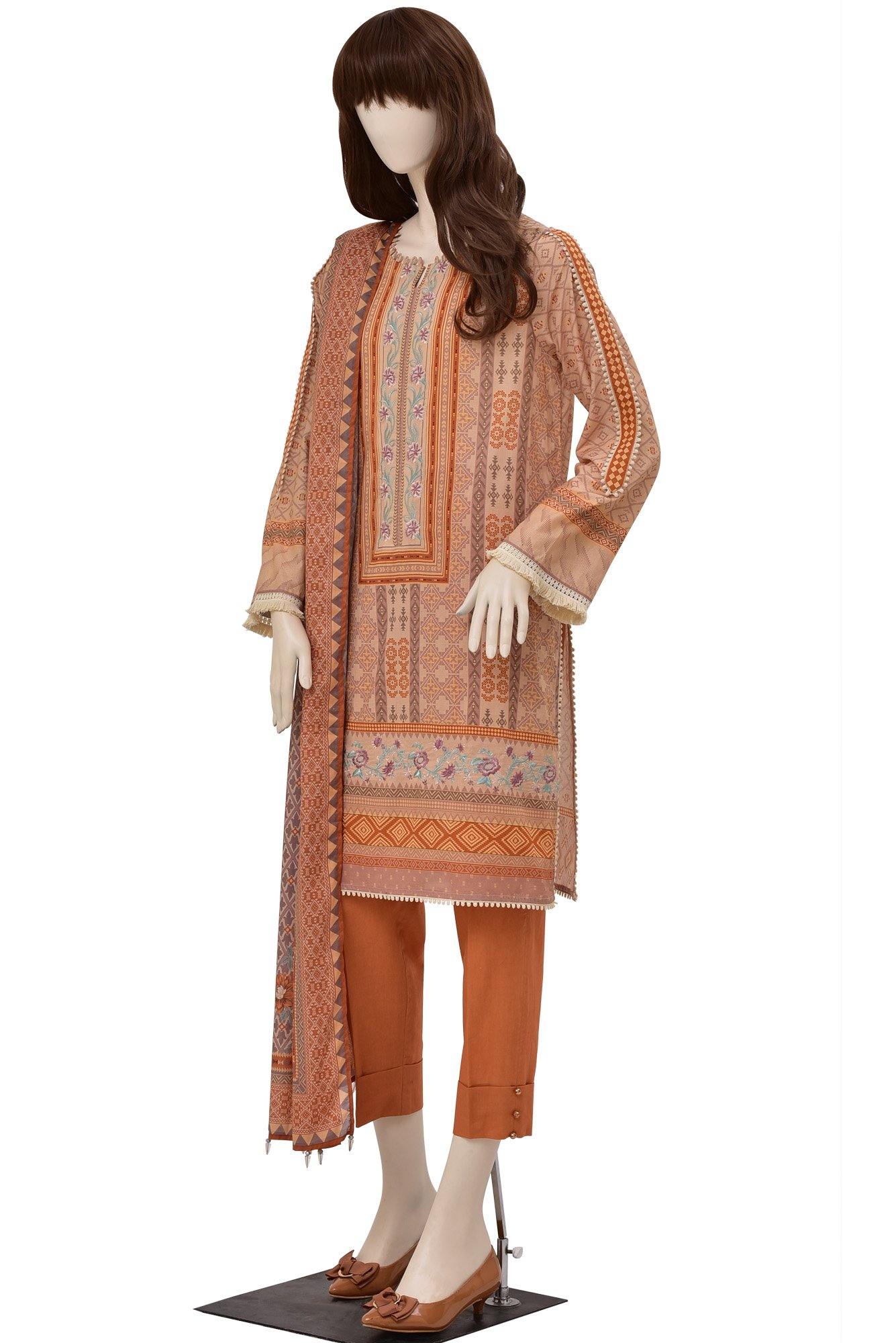 KILIM UP-1915-03D (EMBROIDERED SHIRT) - Saya
