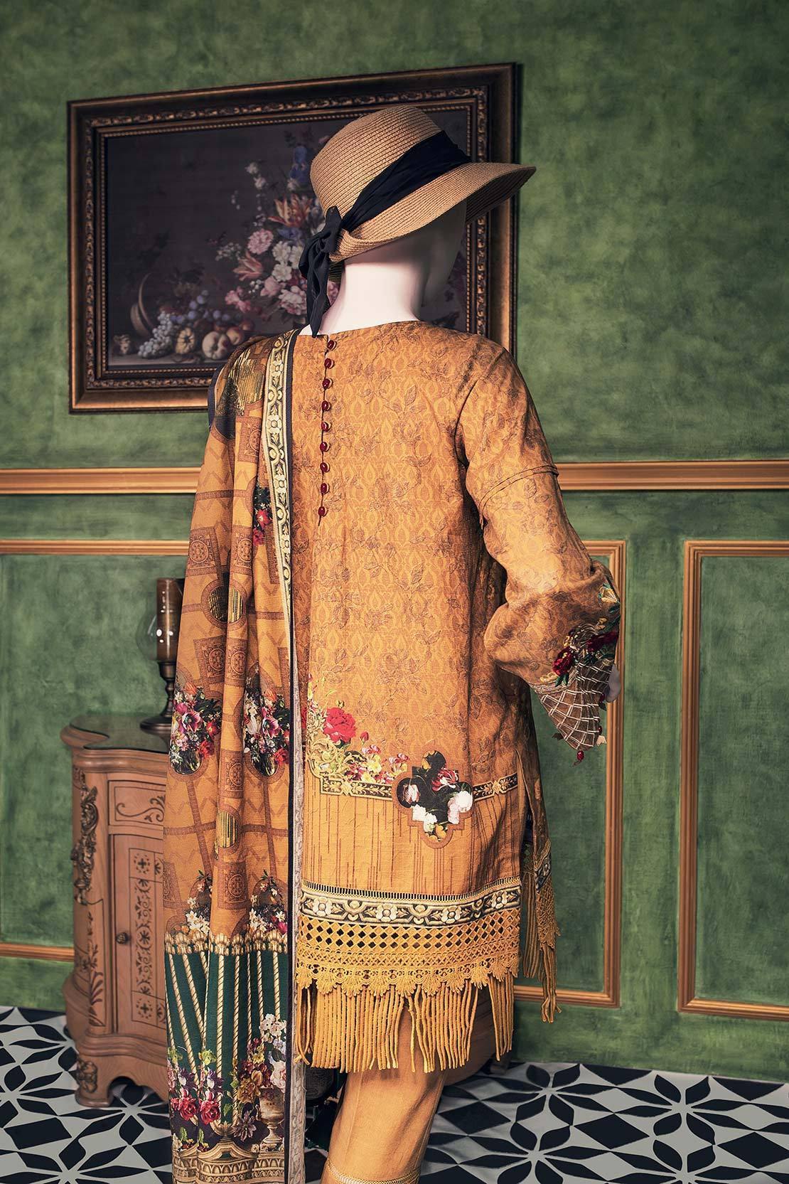 BEL TESORO 1A  UM186-1A (KHADDAR SHIRT) WITHOUT EMBROIDERY - Saya
