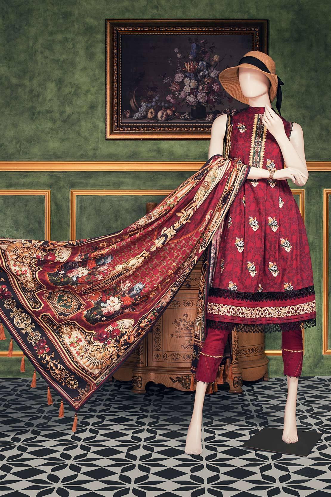 BUON FRESCO 2B (KHADDAR SHIRT) UR186-2B - Saya