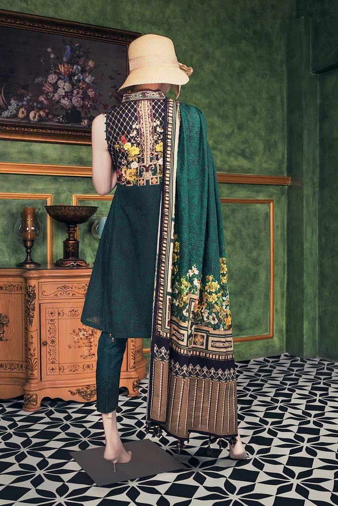 CHIAROSCURO 3A (KHD-196-3A) (LAWN SHIRT) - Saya