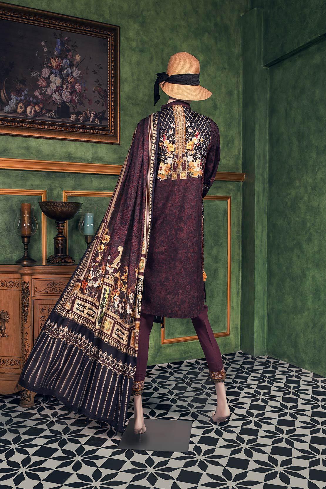 CHIAROSCURO 3C (KHADDAR SHIRT) UM186-3C - Saya