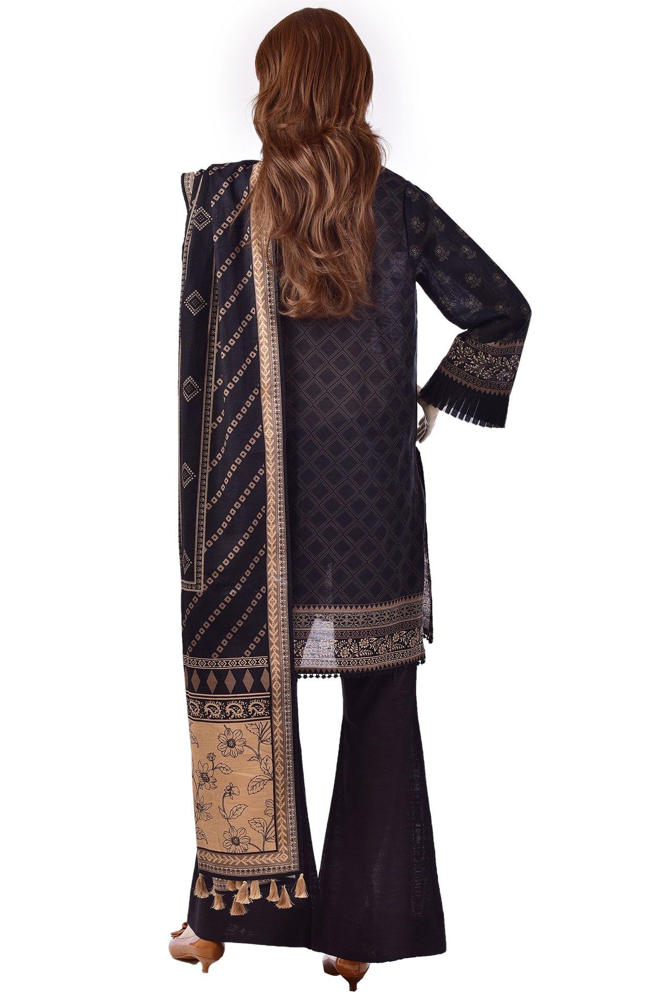 SUBTLE PANSY UB-1927-4C (SHIRT/DUPATTA) - Saya
