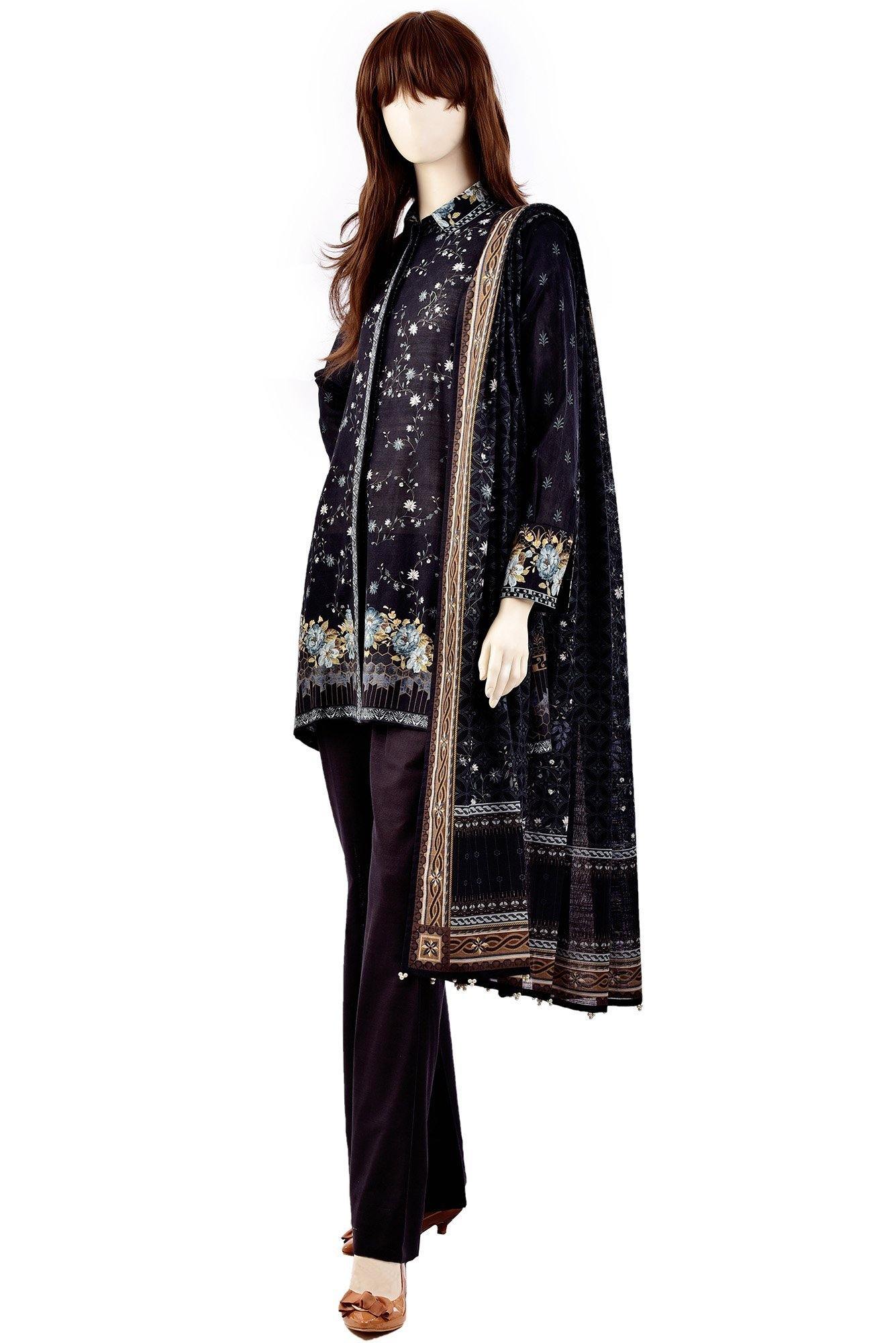 DAISY TRUSS UB-1927-3B (SHIRT/DUPATTA) - Saya