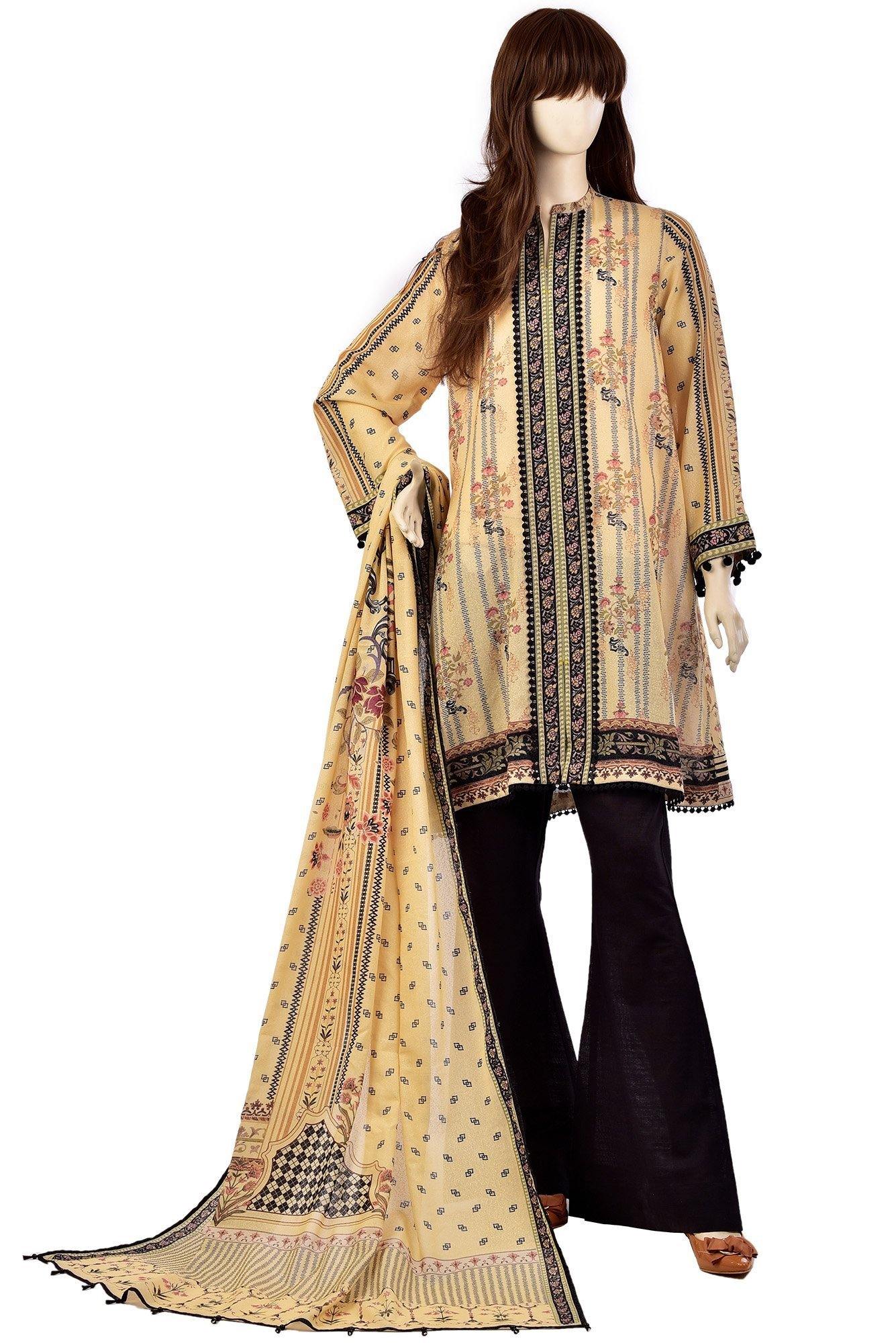 BLOOMING COSMOS UI-1927-9B (SHIRT/DUPATTA) - Saya