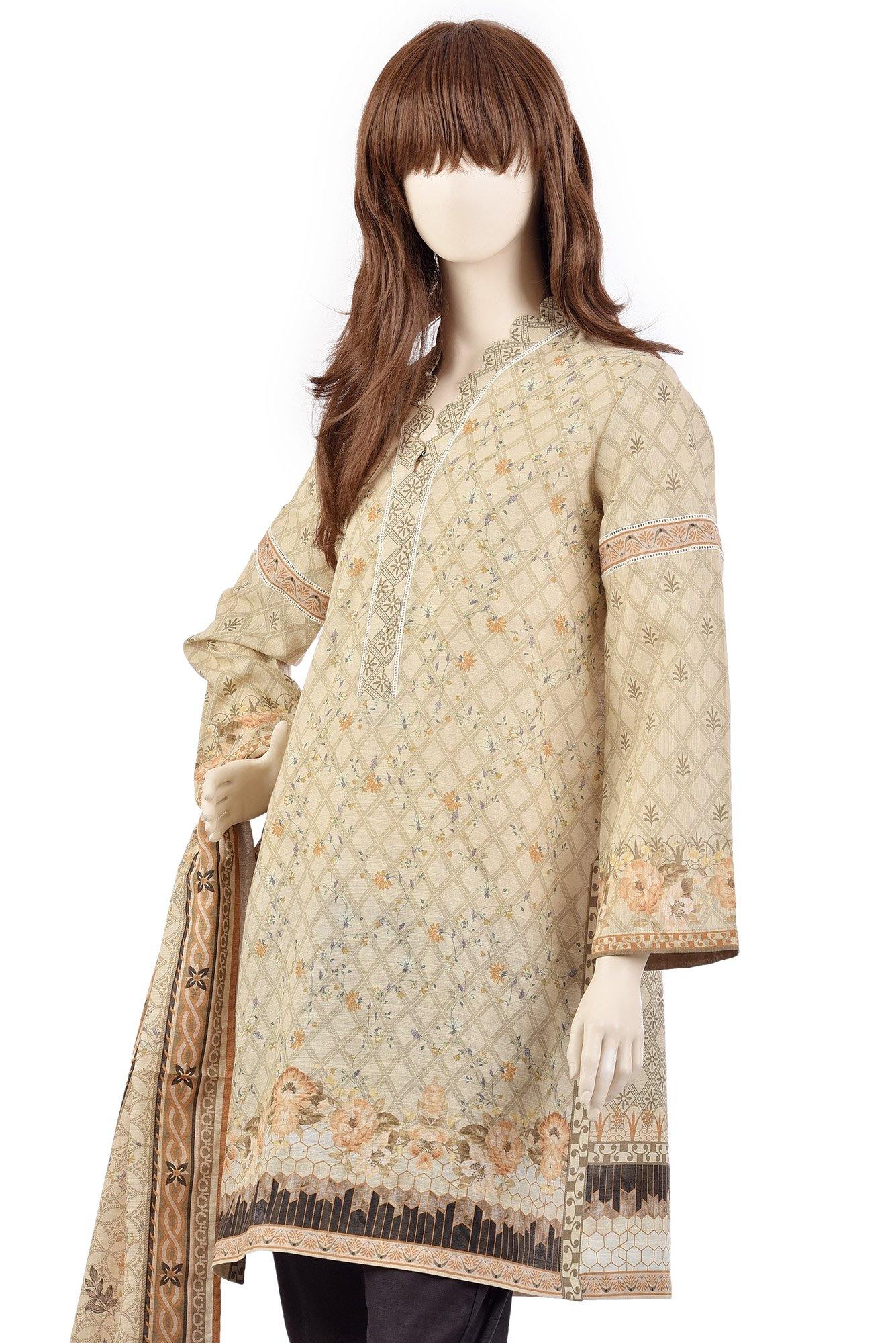 DAISY TRUSS UI-1927-3C (SHIRT/DUPATTA) - Saya
