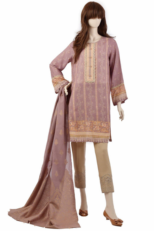 TRICKLED FLORA UP-1927-1A (SHIRT/DUPATTA) - Saya