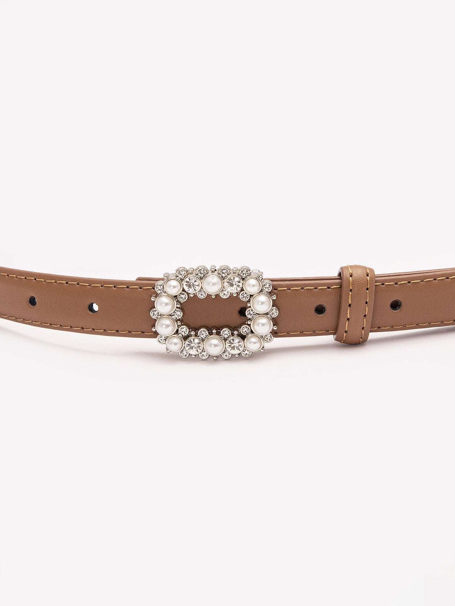 Embellished Buckle Belt