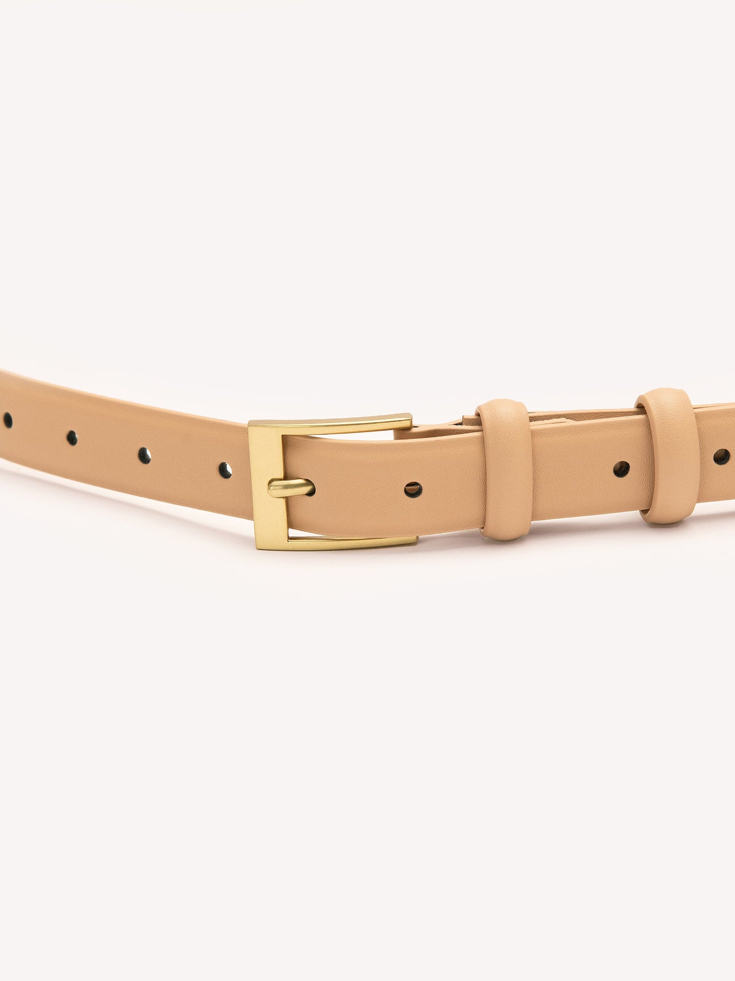 Classic Square-Shaped Buckle Belt
