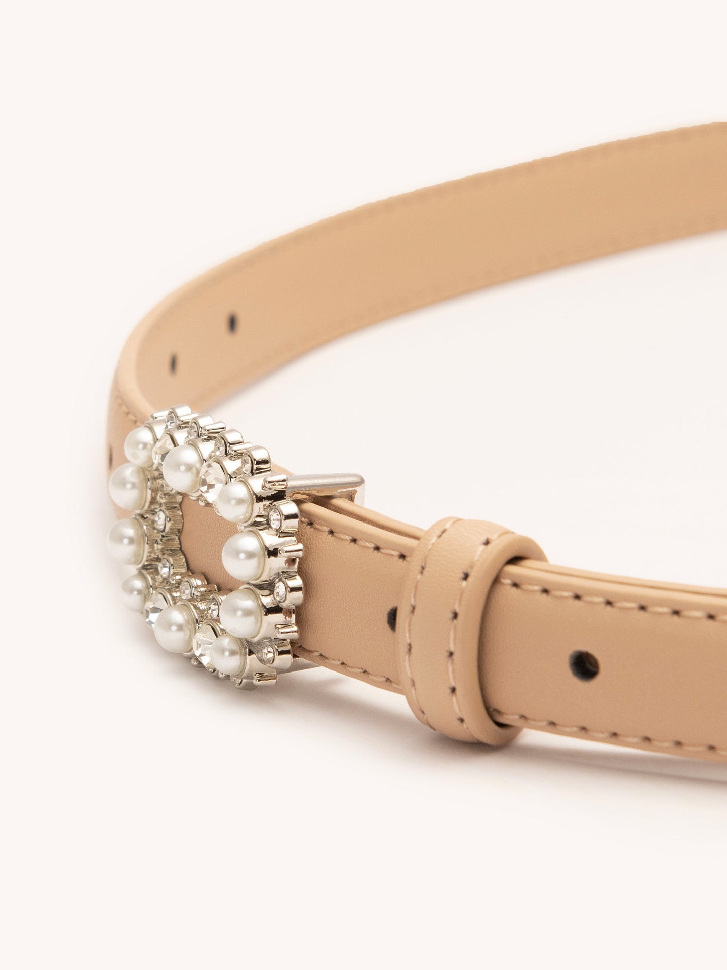 Embellished Buckle Belt