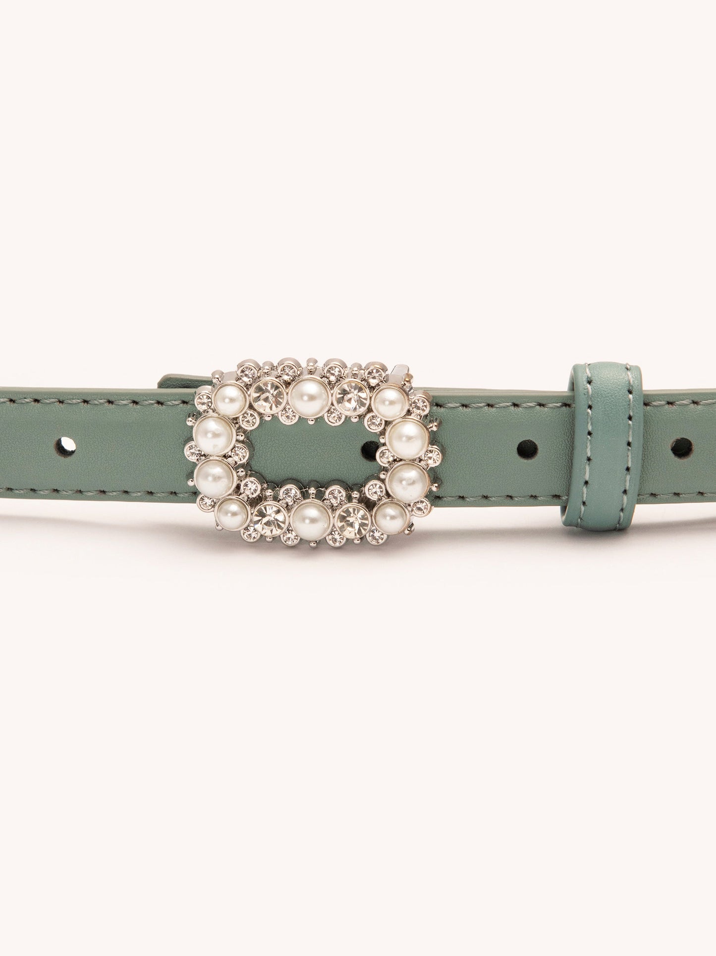 Embellished Buckle Belt