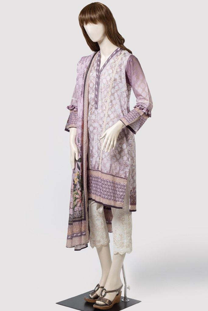 JOVIAL MIST (UM184-4B) (SHIRT/DUPATTA) - Saya