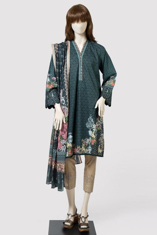 BLITHE (UE184-5C) (SHIRT/DUPATTA) - Saya