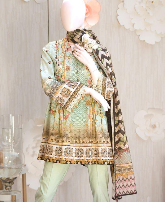 GARLAND (UG-1924-SS18-05B) (SHIRT/DUPATTA) - Saya