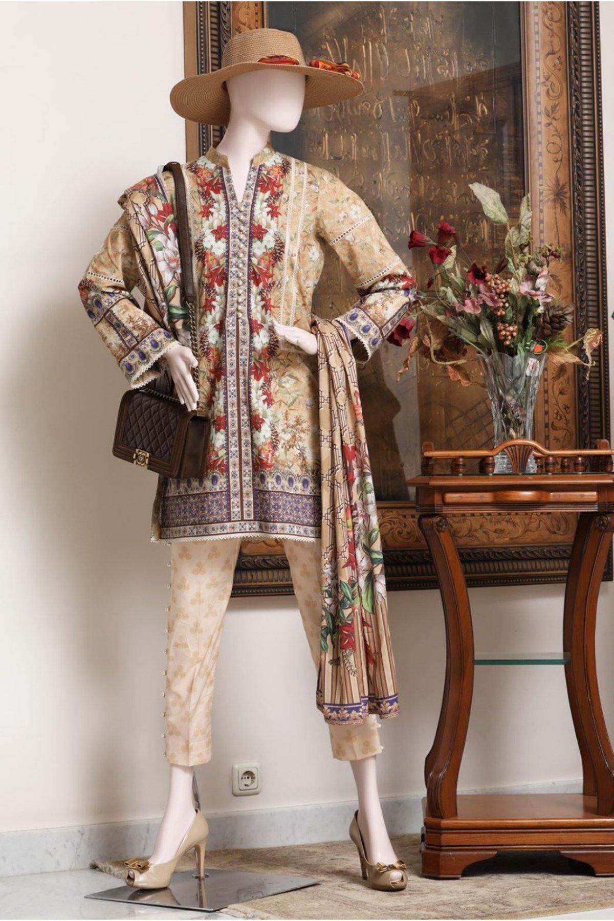 GRANDIOSE JOVIAL 8A (SHIRT/DUPATTA) (CW-008-A) - Saya