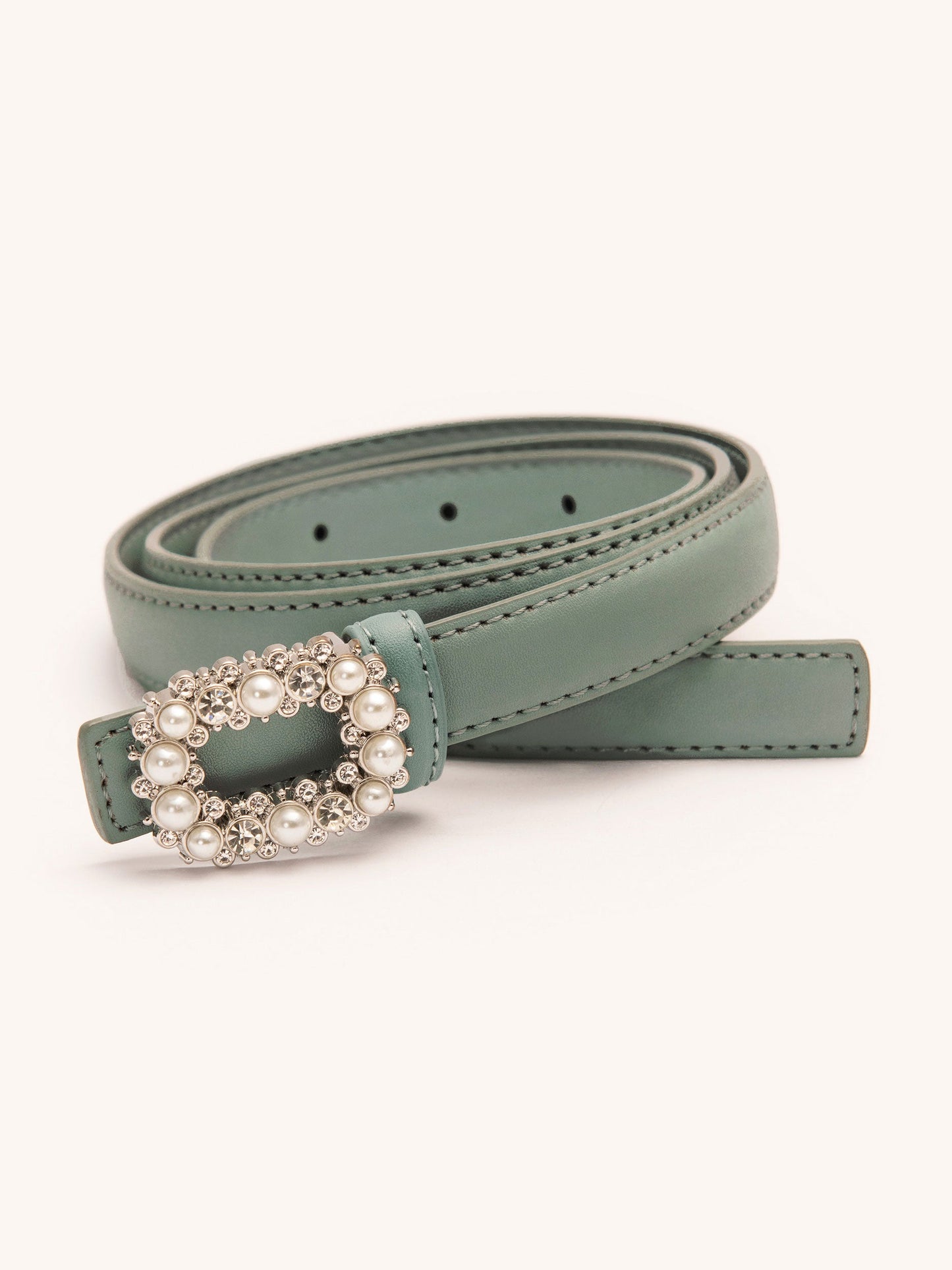 Embellished Buckle Belt