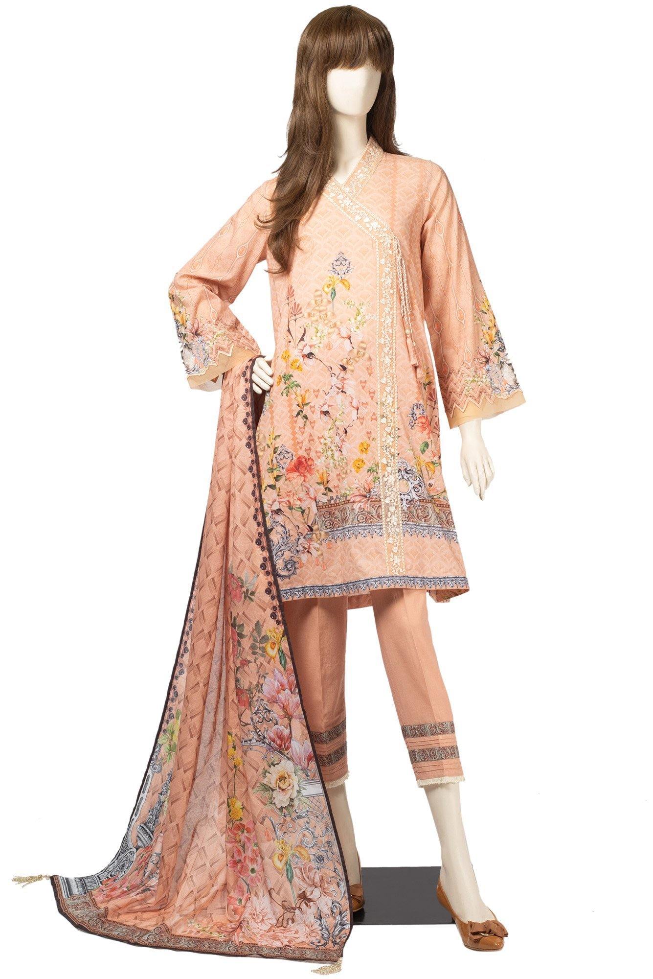 LAURA UP-1915-04A (SHIRT/DUPATTA) - Saya