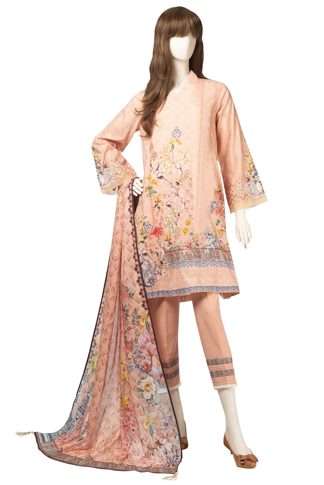 LAURA UP-2019-04A (SHIRT/DUPATTA) - ELAN Staging