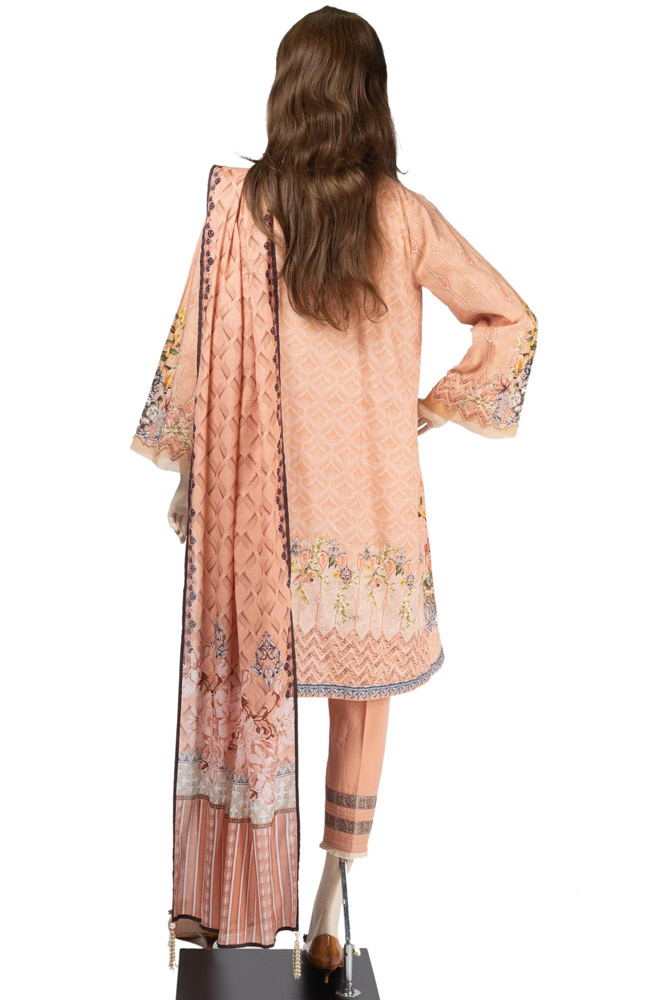 LAURA UP-1915-04A (SHIRT/DUPATTA) - Saya