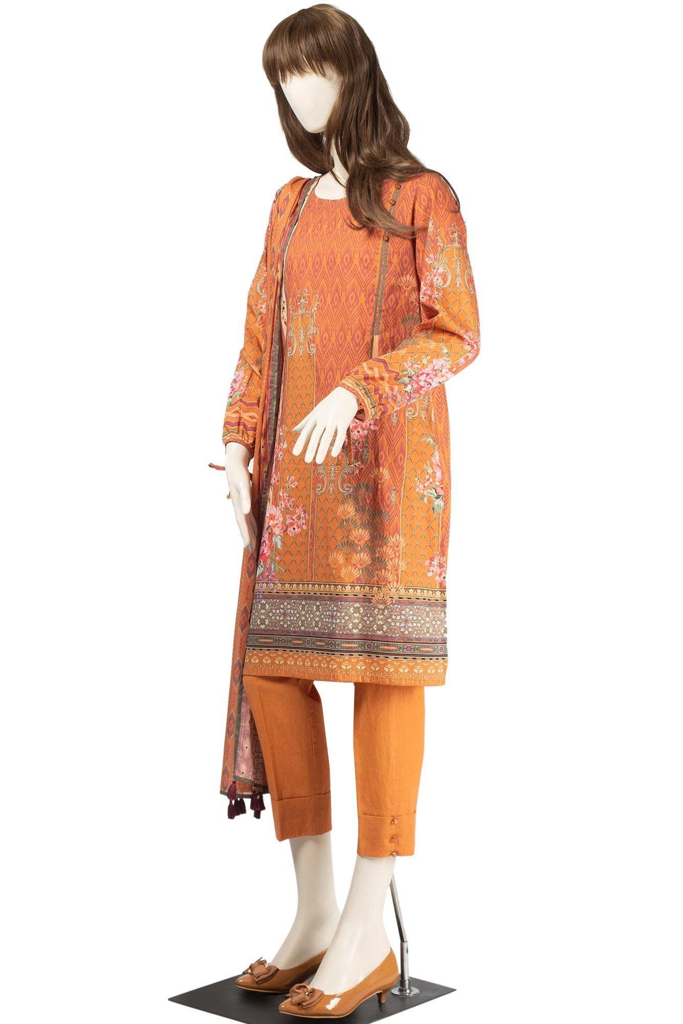 ETHEREAL WILDERNESS UO-1915-08C (SHIRT/DUPATTA) - Saya