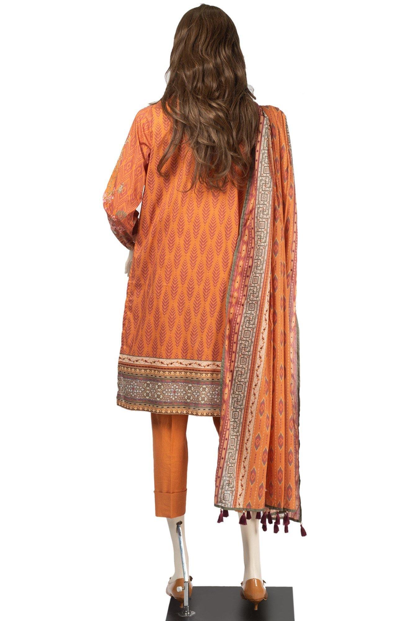 ETHEREAL WILDERNESS UO-1915-08C (SHIRT/DUPATTA) - Saya