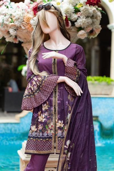 GARDENIA 8A (UP191-08A) (SHIRT/DUPATTA) - Saya