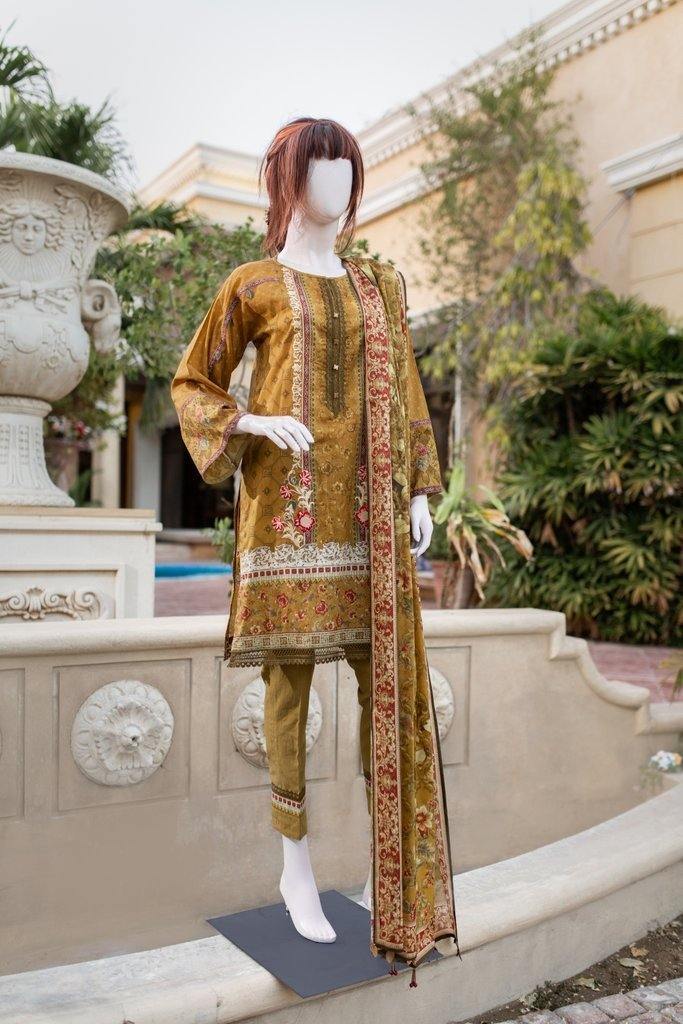 OXYLUS UM-191-05A  (SHIRT/DUPATTA) - Saya