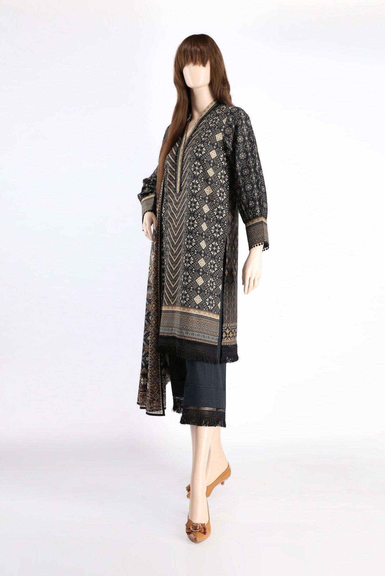 AVYANNA SWIRL UB-2016-10B (SHIRT/DUPATTA) - ELAN Staging