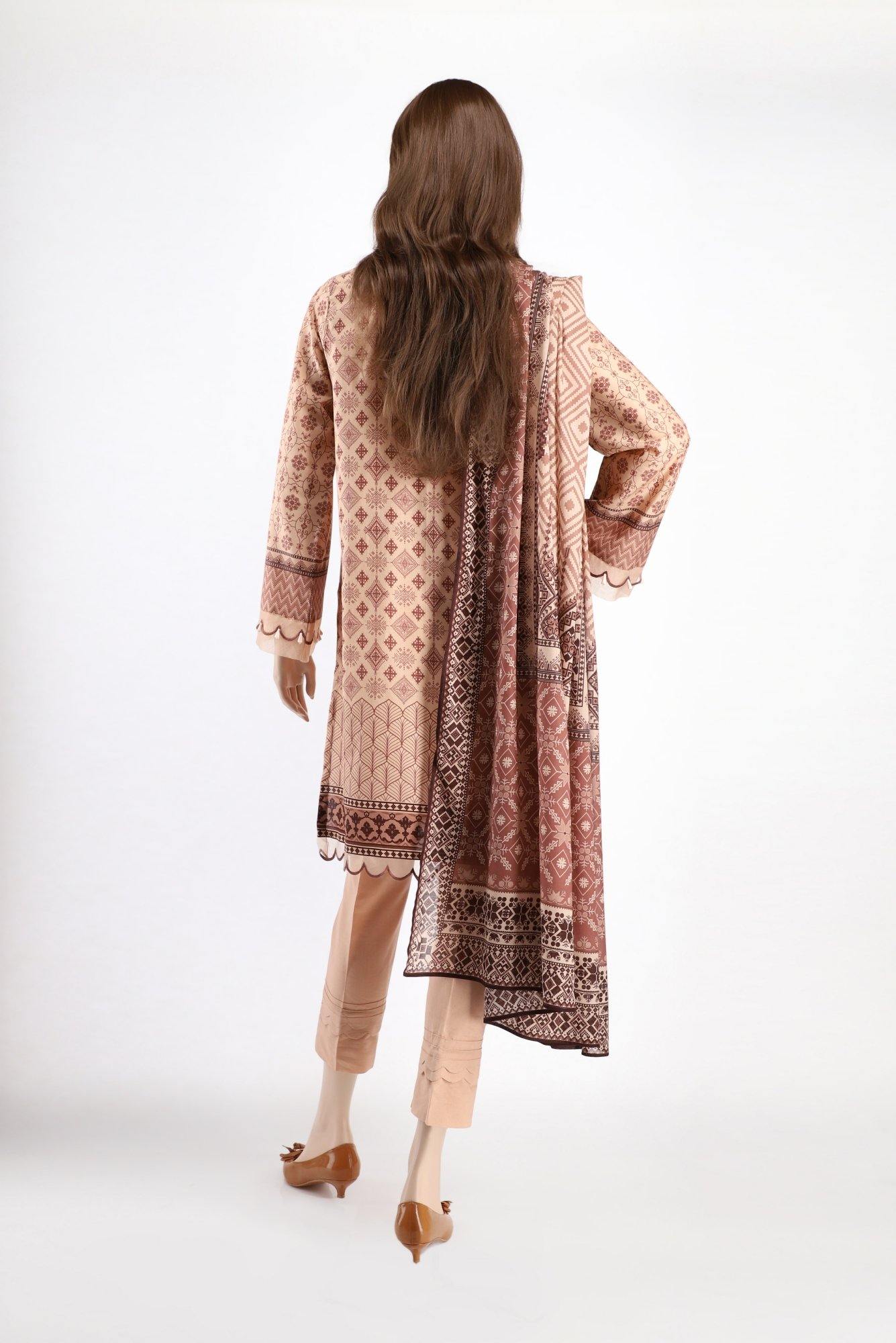 AVYANNA SWIRL UP-2016-10A (SHIRT/DUPATTA) - ELAN Staging