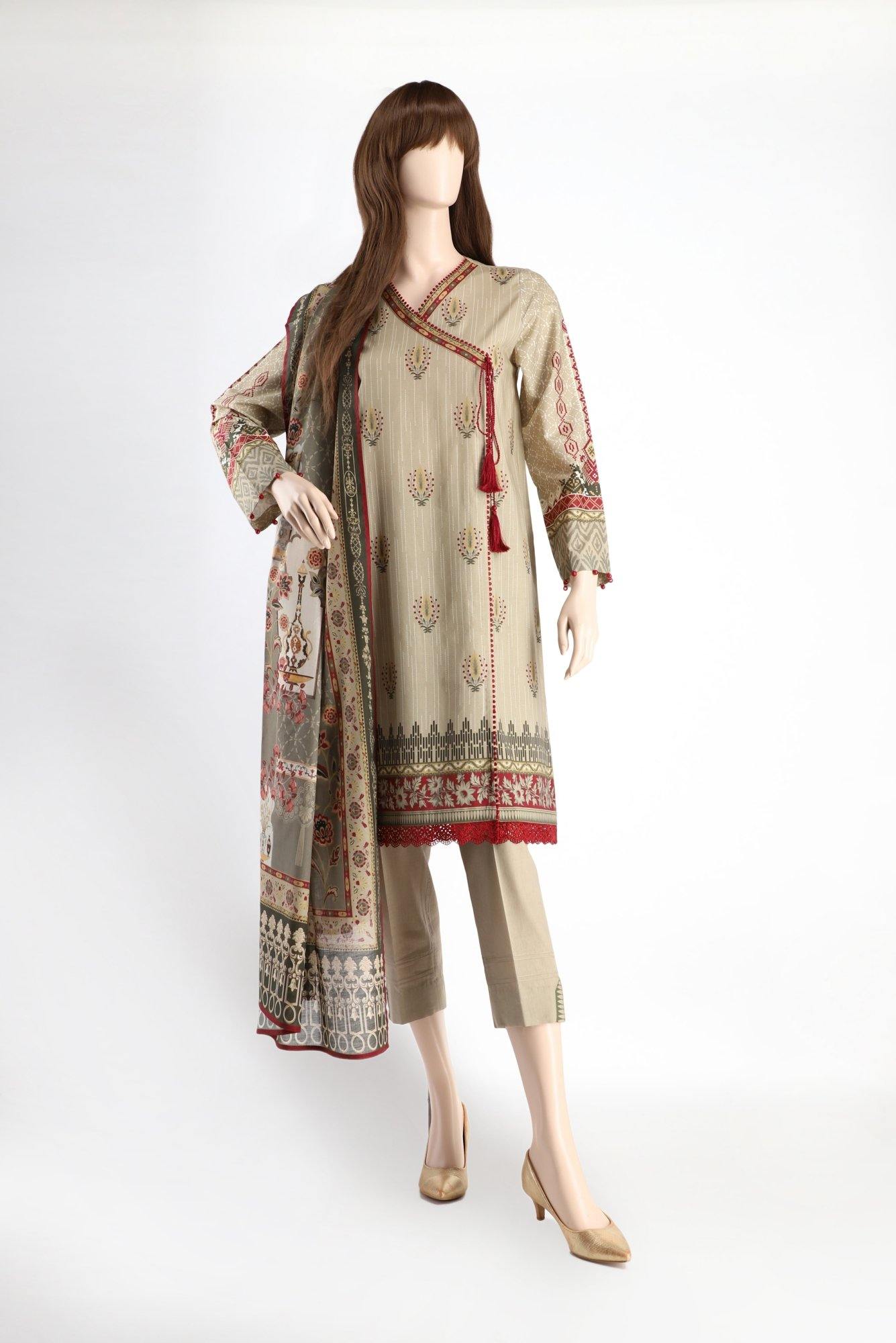 ROUGE POP UB-2016-7A (SHIRT/DUPATTA) - ELAN Staging