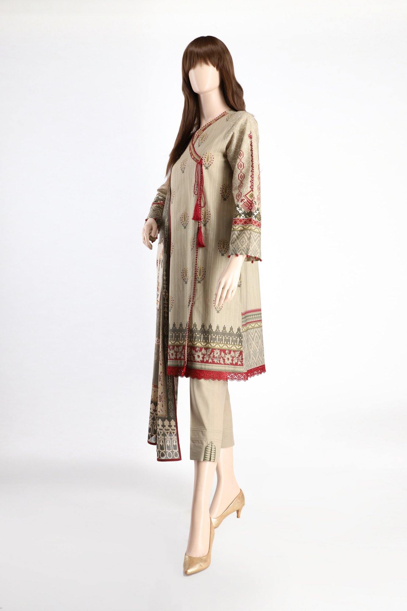 ROUGE POP UB-2016-7A (SHIRT/DUPATTA) - ELAN Staging
