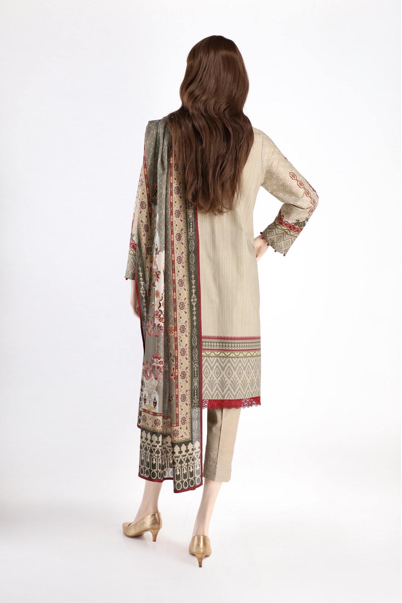 ROUGE POP UB-2016-7A (SHIRT/DUPATTA) - ELAN Staging