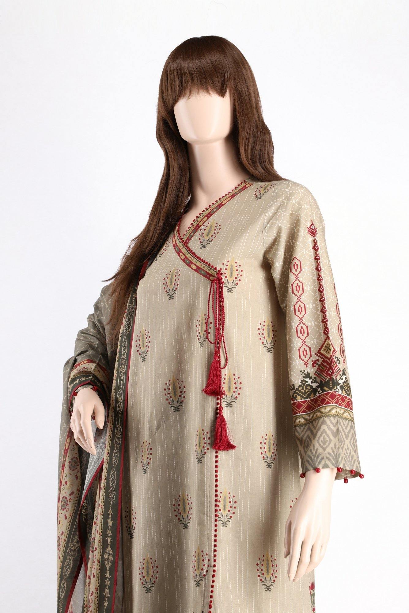 ROUGE POP UB-2016-7A (SHIRT/DUPATTA) - ELAN Staging