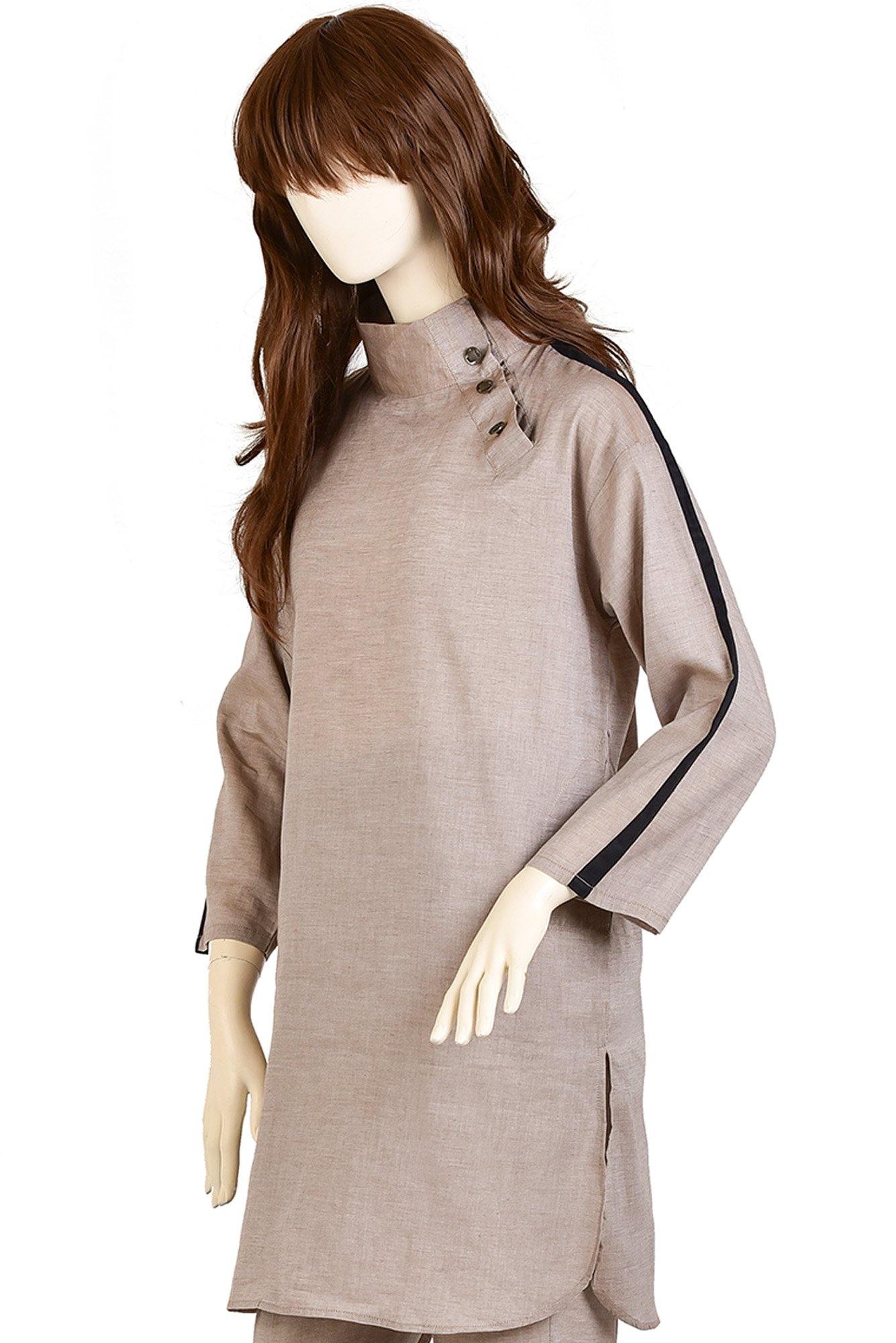 SP-308 (LIGHT BROWN) (SHIRT/TROUSER) - Saya