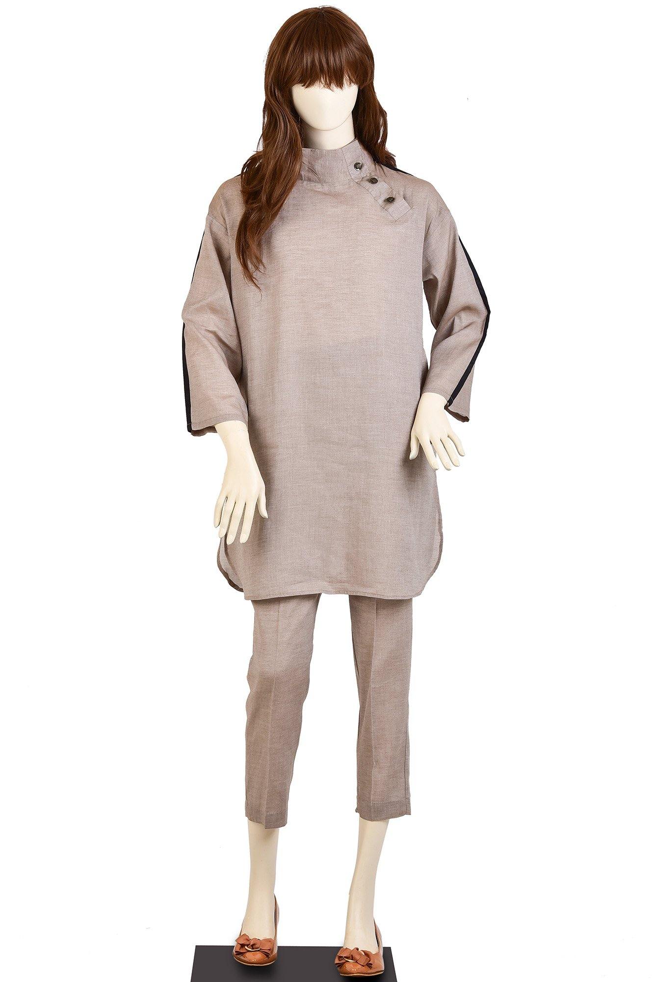 SP-308 (LIGHT BROWN) (SHIRT/TROUSER) - Saya