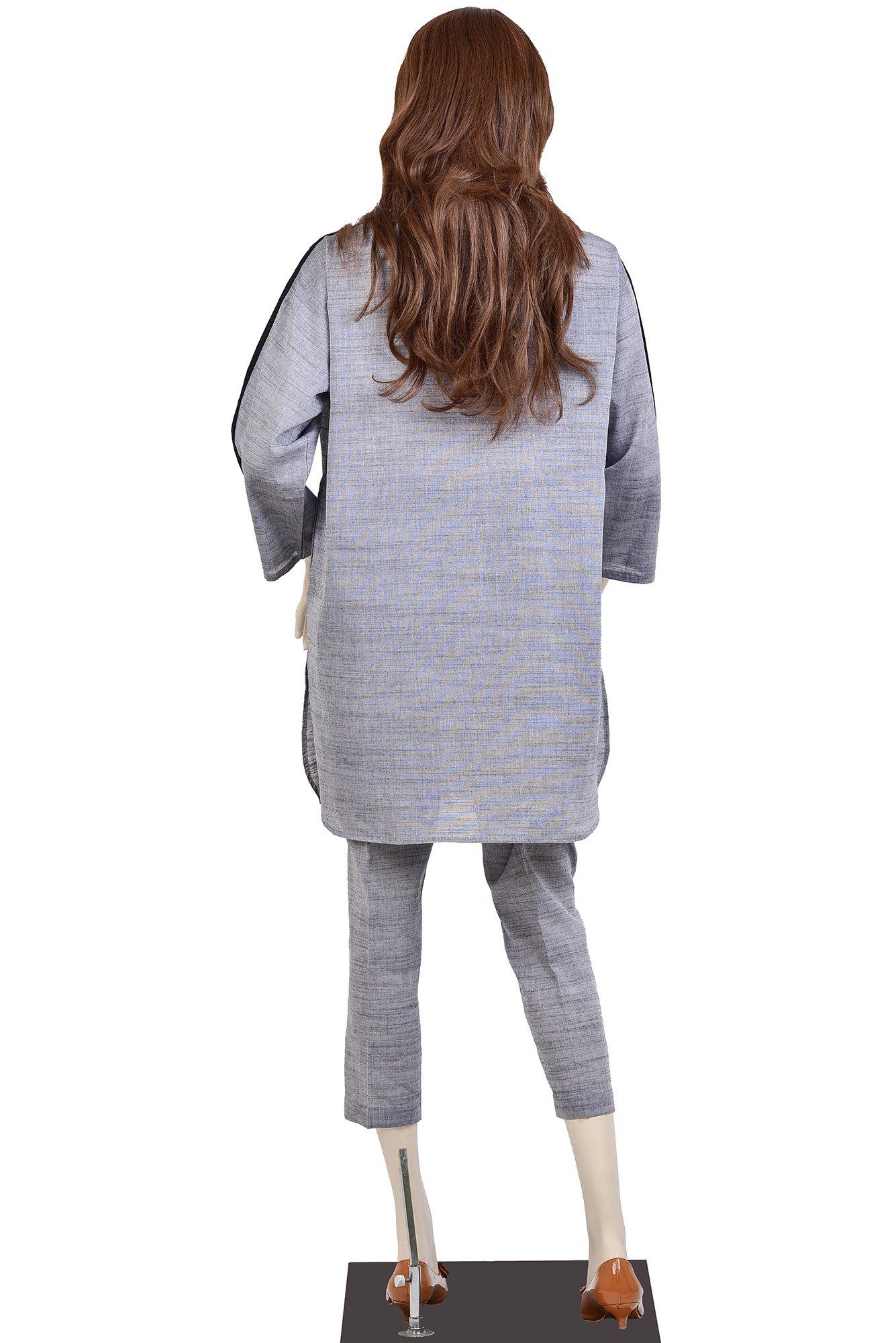 SP-308 (GREY) (SHIRT/TROUSER) - Saya